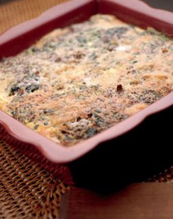 gratin epinard quinoa