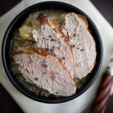 Filet mignon de porc à la nantaise