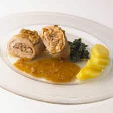 Paupiette de veau a l'ail