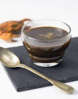 sauce-etrille-absinthe - Jus d'étrilles à l'absinthe