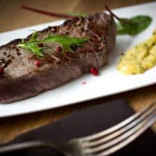 Pavé de boeuf sauce béarnaise maison