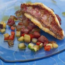 Filet de rouget chorizo tomate