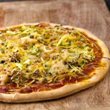 Pizza végétarienne maison