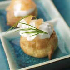 choux creme saumon