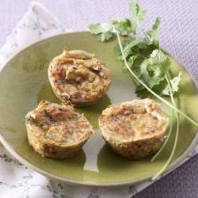 Bouchee courgettes-fromage