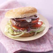 burger boeuf fromage blanc