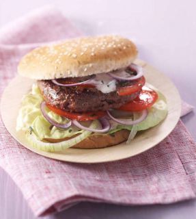 burger boeuf fromage blanc