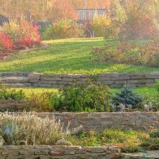 jardin en pente