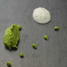 puree petit pois menthe