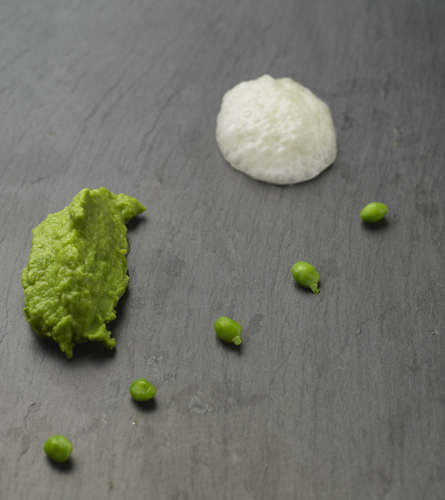 puree petit pois menthe