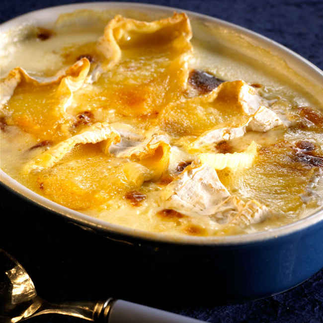 gratin pomme de terre camembert