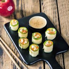 Maki de concombre saumon pomme