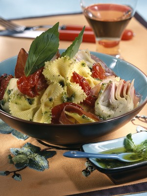 farfalle tomates confites