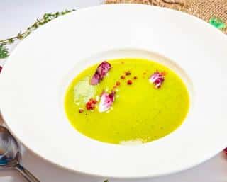 Soupe potiron courgette