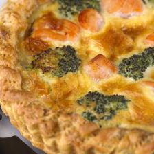 tarte saumon brocoli