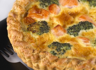 tarte saumon brocoli