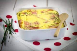 Quiche sans pâte à La vache qui rit