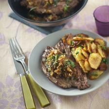 bavette a l echalote