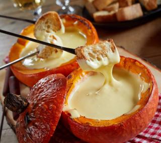 fondue potimarron fromage