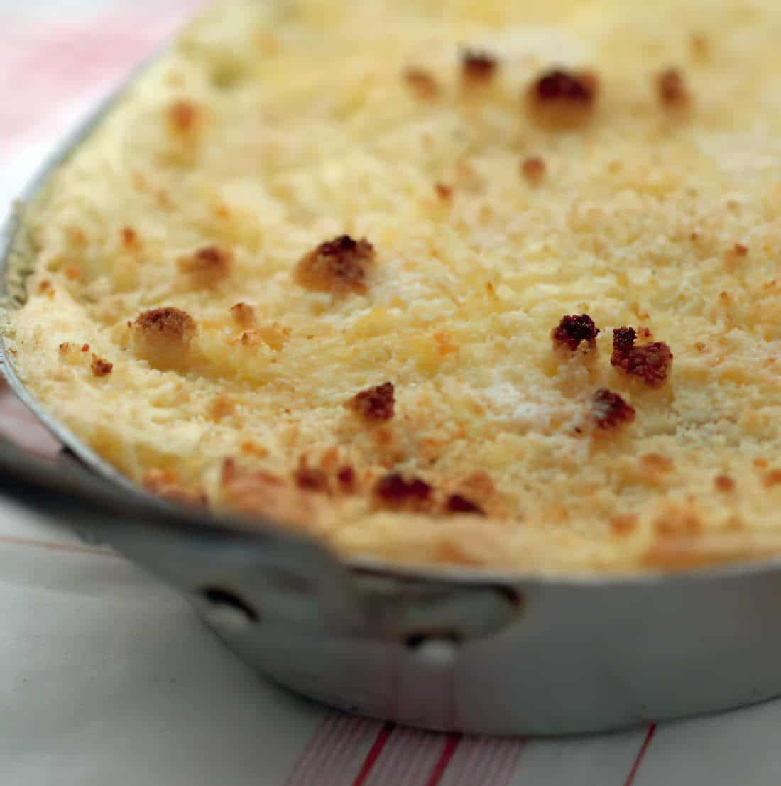 Parmentier aux deux pommes de terre