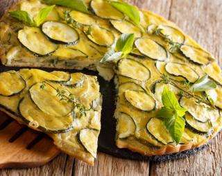 Tarte potiron courgette