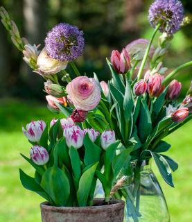 bouquet printemps composition