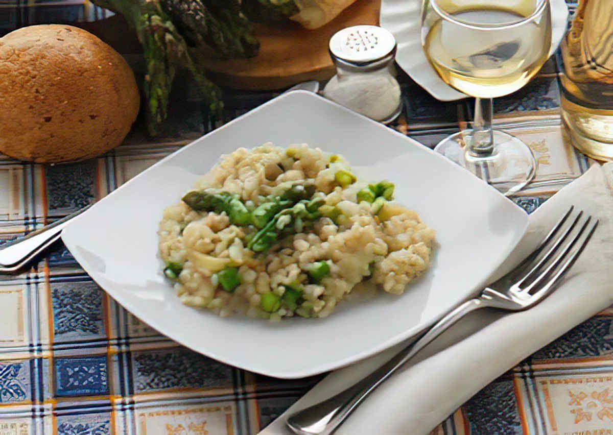 risotto aux asperges