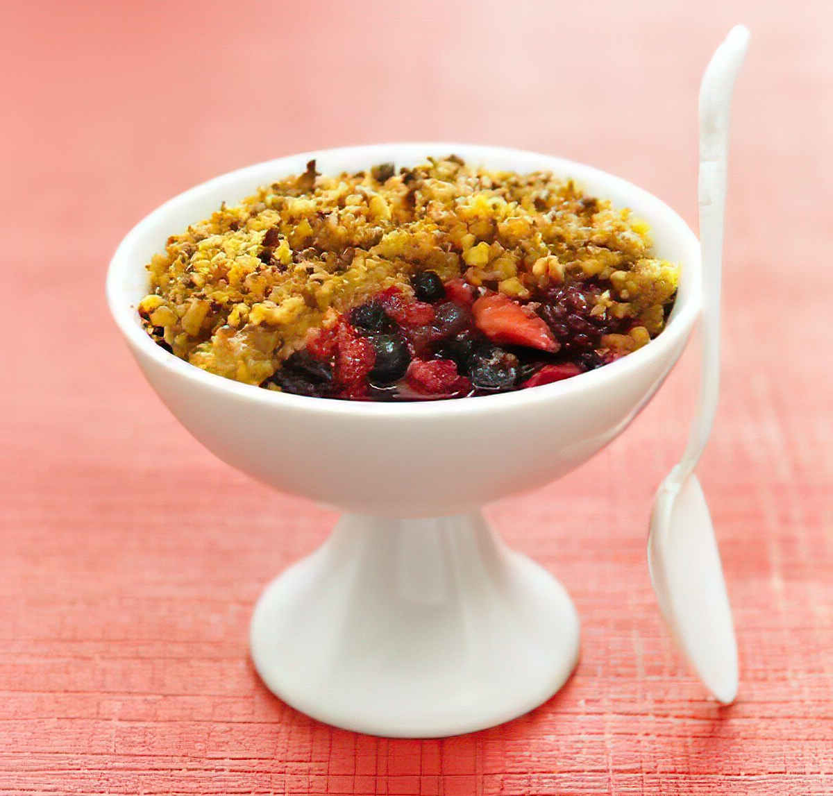 Crumble de fruits des bois rapide