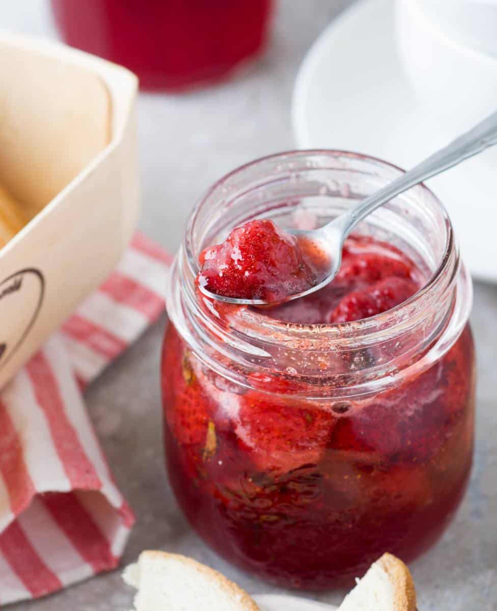 recette Confiture de fraise