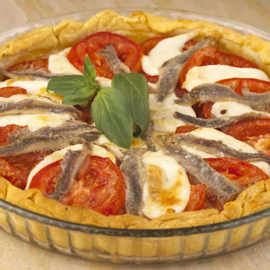 tarte thon anchois