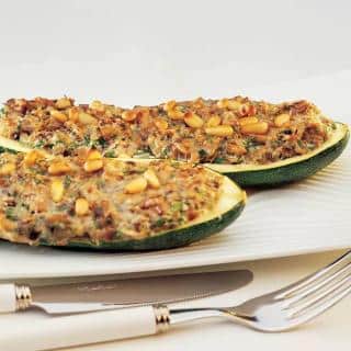 courgette farcie champignon