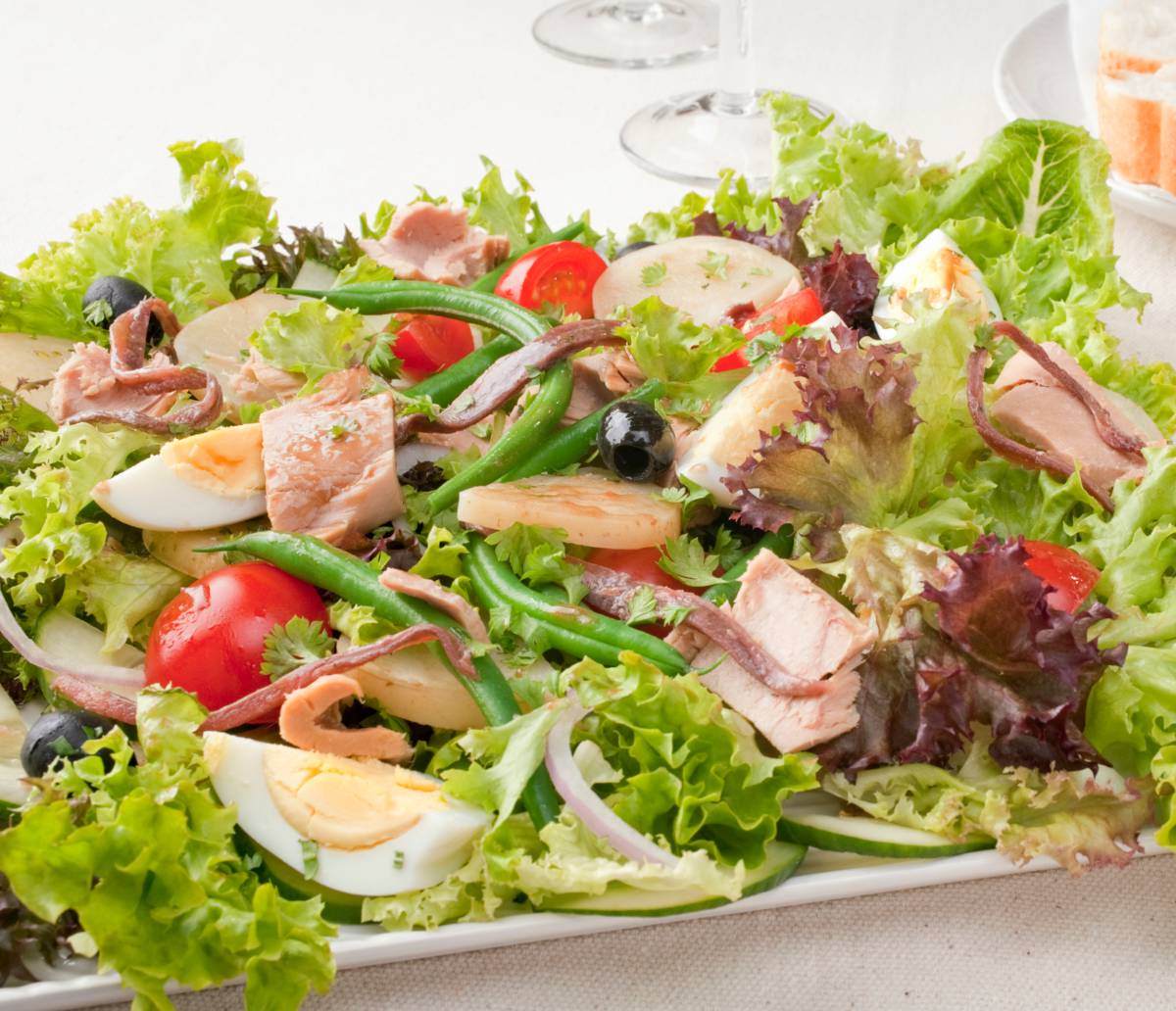 Salade nicoise recette ingredients