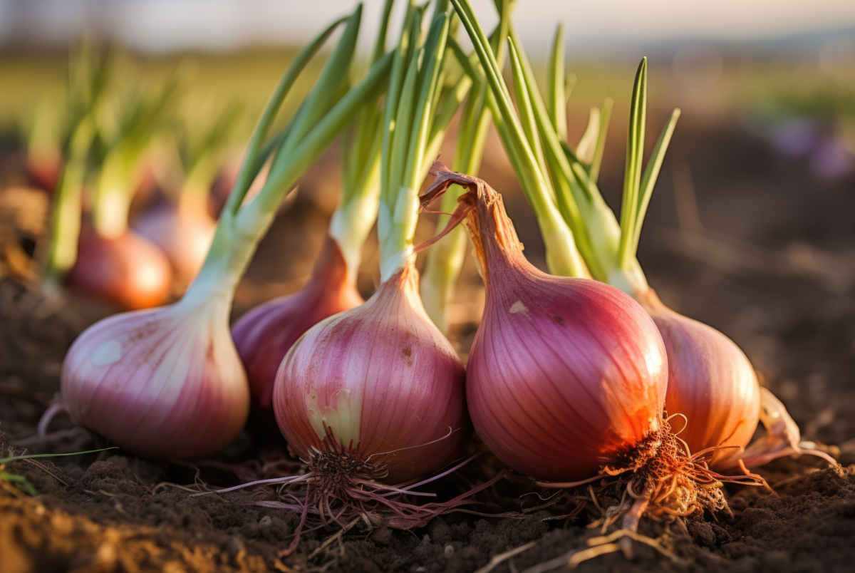 Cultivo De Cebolla A Partir De Cortes De Cebolla
