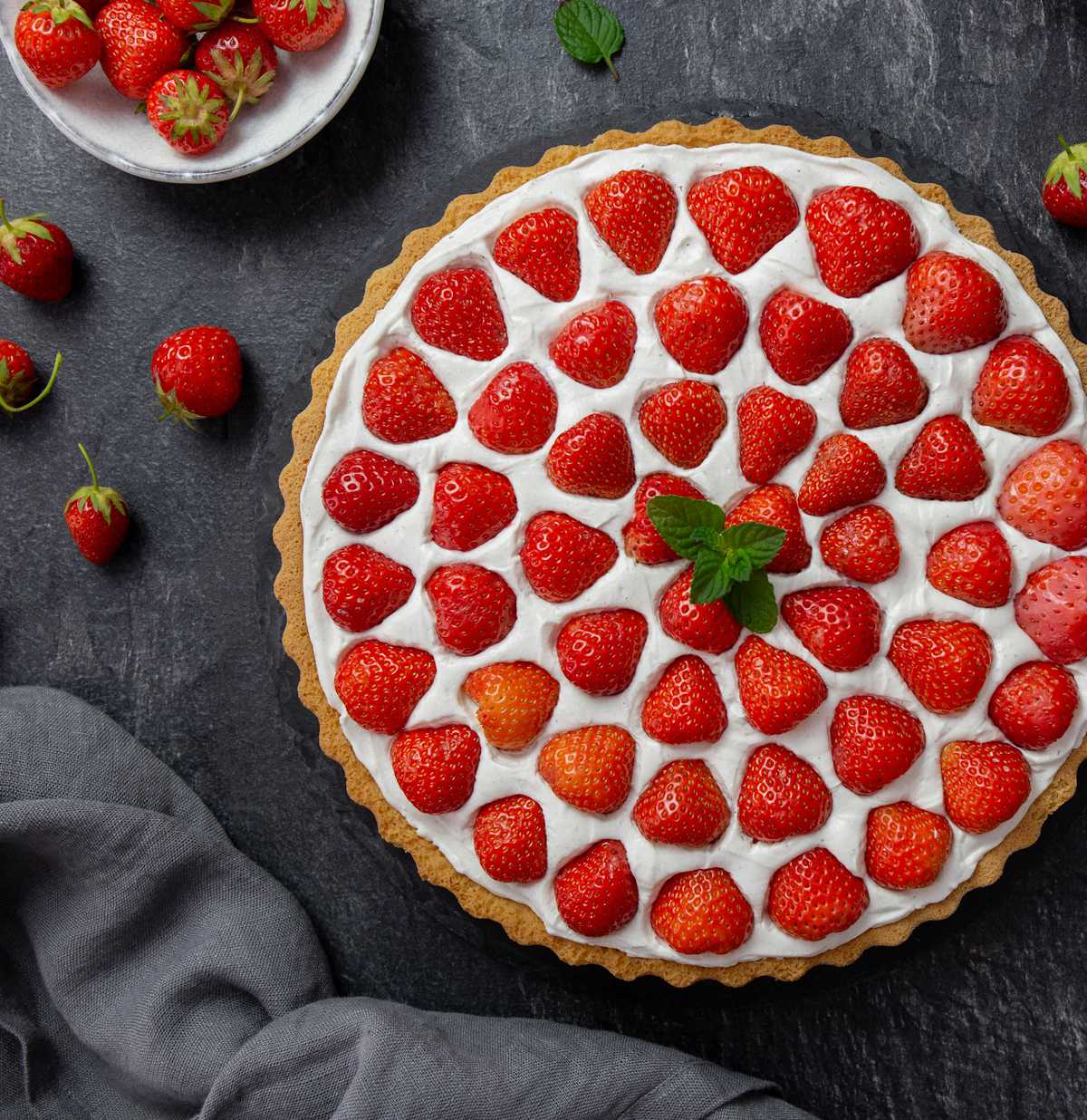 tarte fraise mascarpone