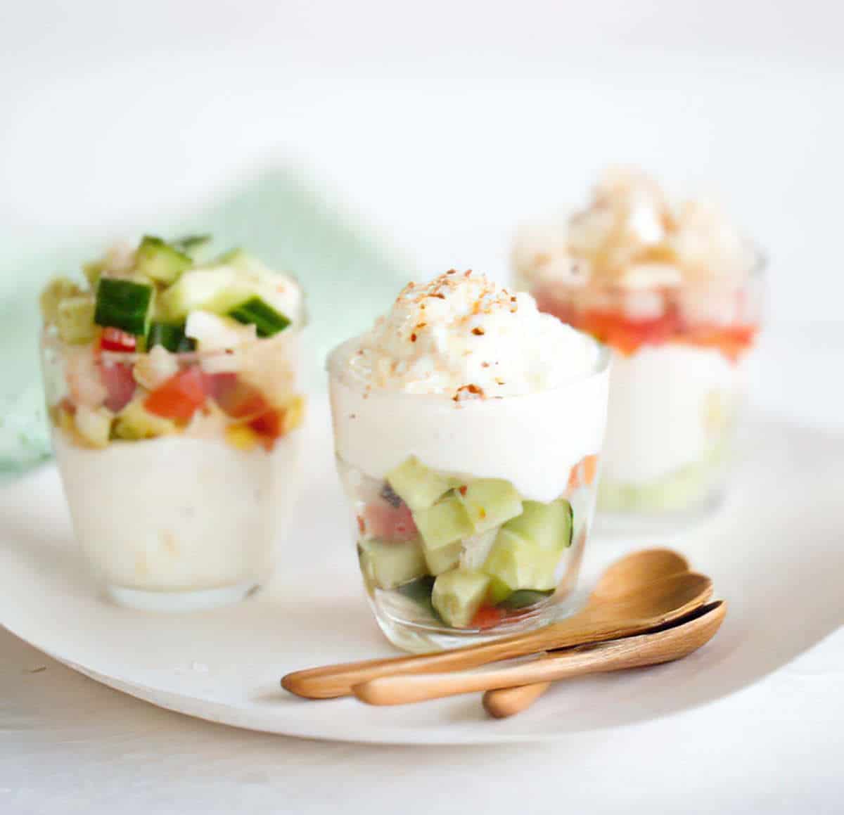 Verrine d'été - APERITIF DINATOIRE - LA BOITE A RECETTES 