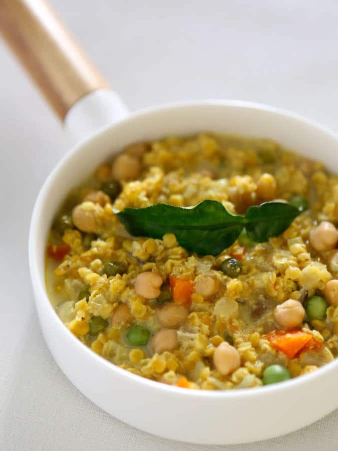 Curry de pois chiche lentille