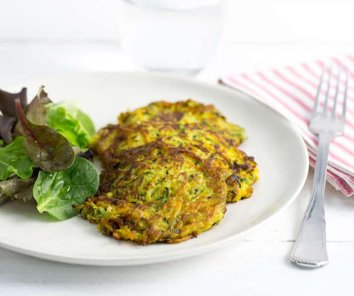 Galettes de legume carotte courgette