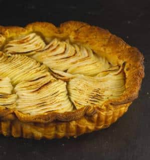 Tarte aux pommes acidulees