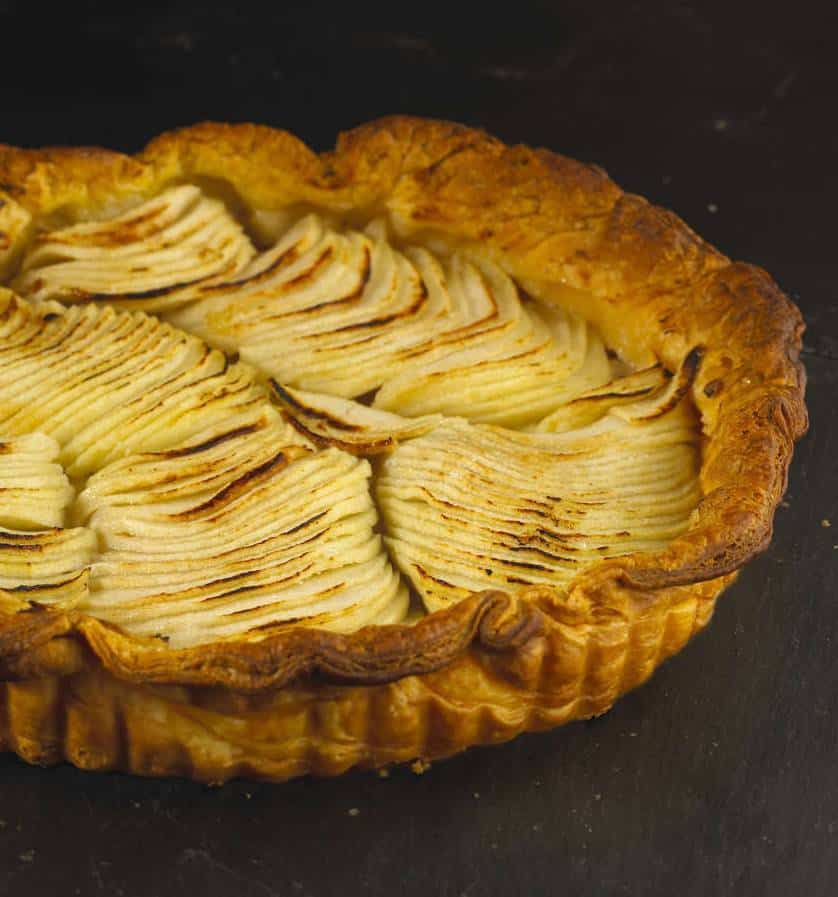 Tarte aux pommes acidulees