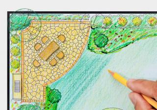 plan massif parterre