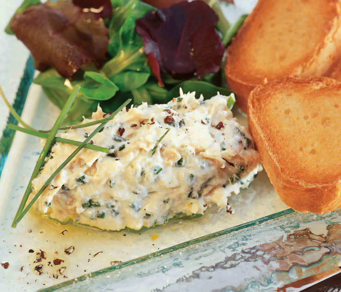 Rillettes de thon aux herbes