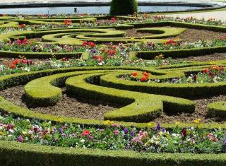 Massif Jardin a la francaise