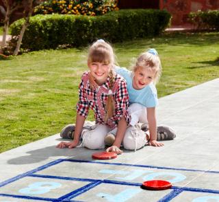 idee jeu enfant jardin exterieur