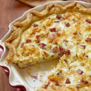 Quiche aux lardons