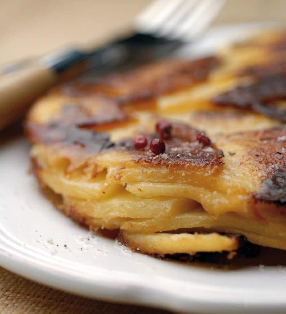 Gâteau de pomme de terre au fromage