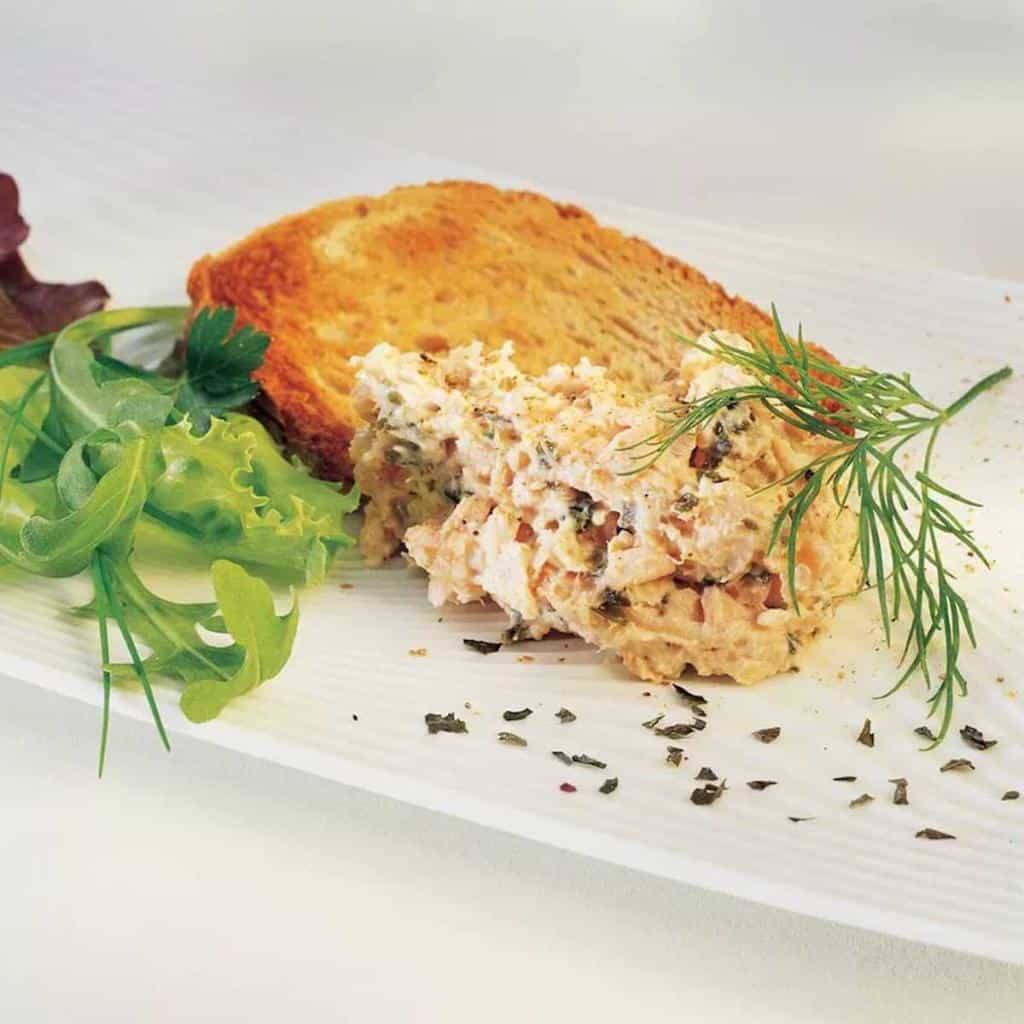 Rillette de saumon aux algues