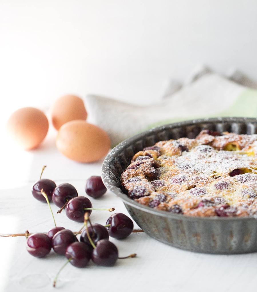 Clafoutis cerise recette