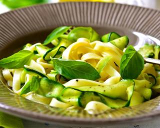 tagliatelle aux courgettes