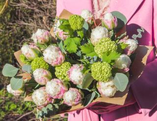 Tulipe ice cream bouquet