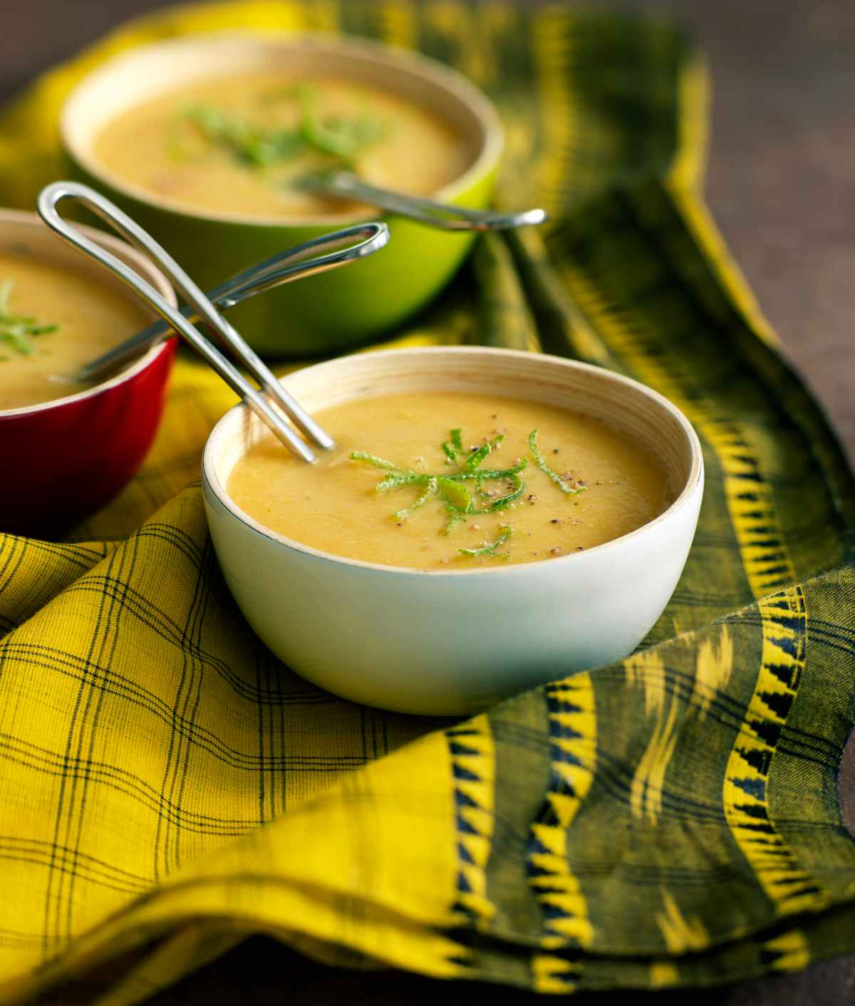 veloute lentille corail